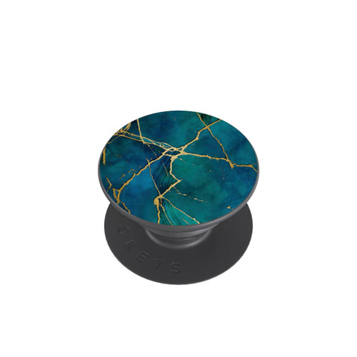  PopGrip Mineral glamour blue gold look