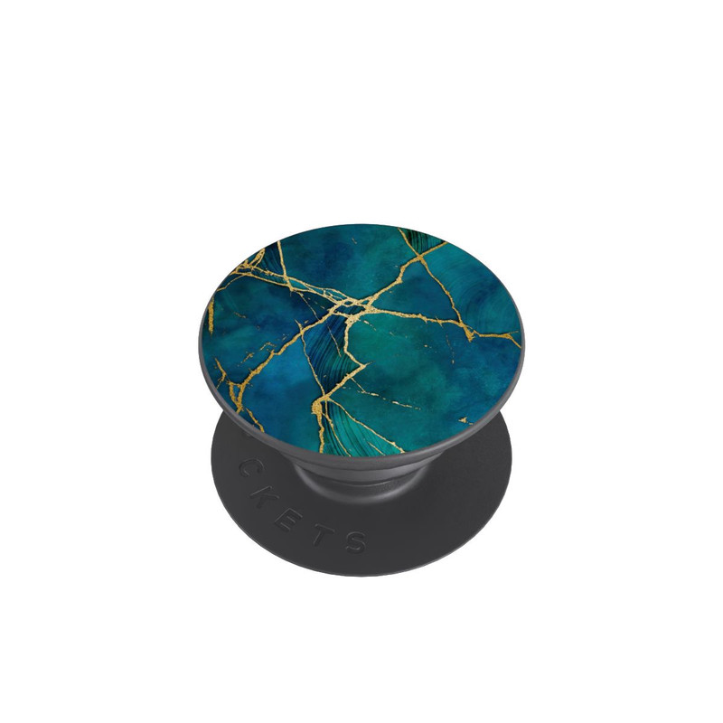  PopGrip Mineral glamour blue gold look