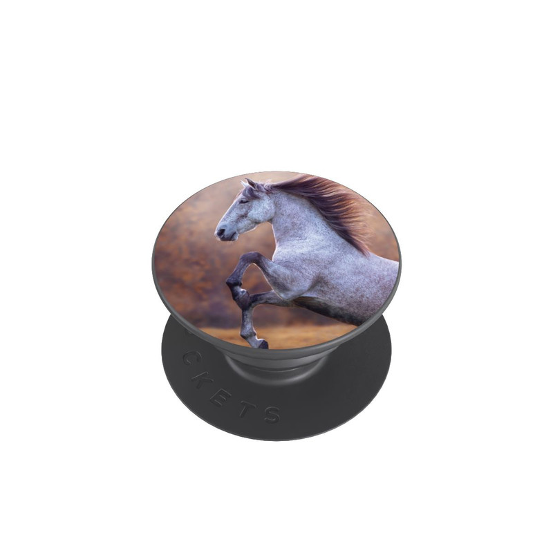  PopGrip Cheval sauvage blanc
