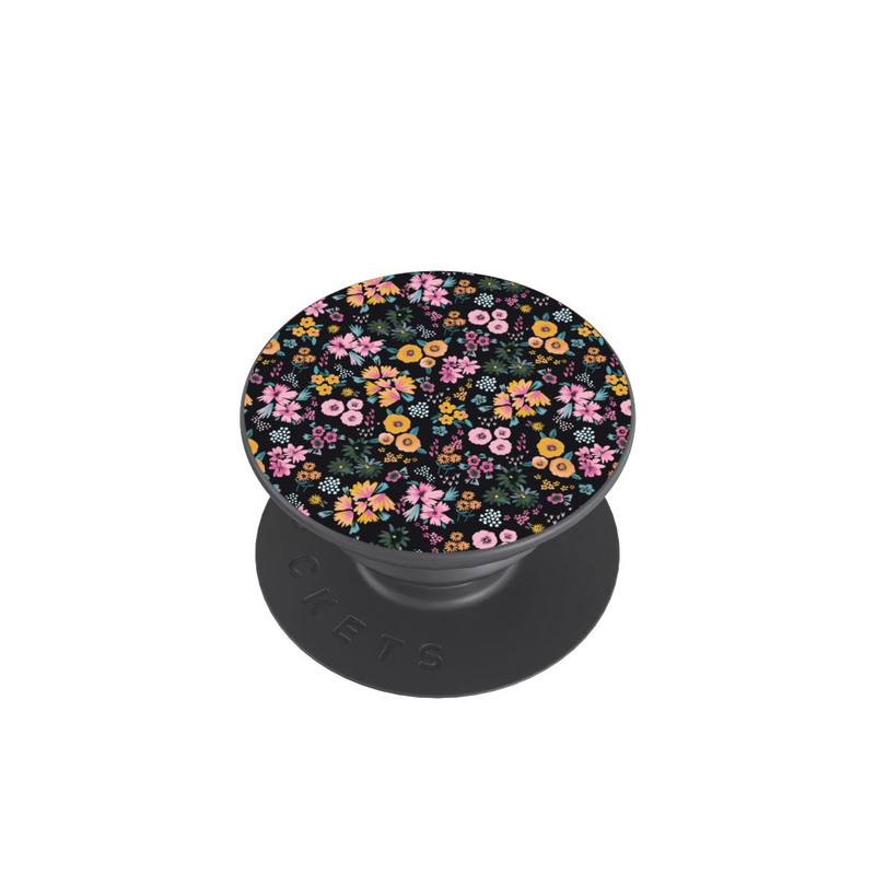 PopGrip Petites Fleurs colorées Noir 2
