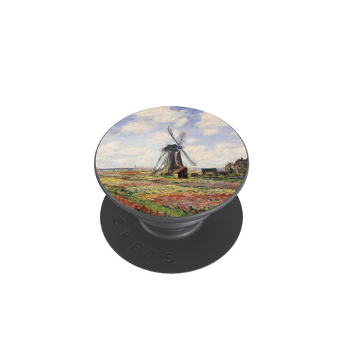 PopGrip Tulip Fields with the Rijnsburg Windmil by Claude Monet