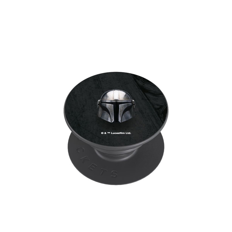 PopGrip Schwarzer Mandalorianer Helm