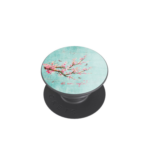  PopGrip Motif d'arbre en fleurs de cerisier bleu