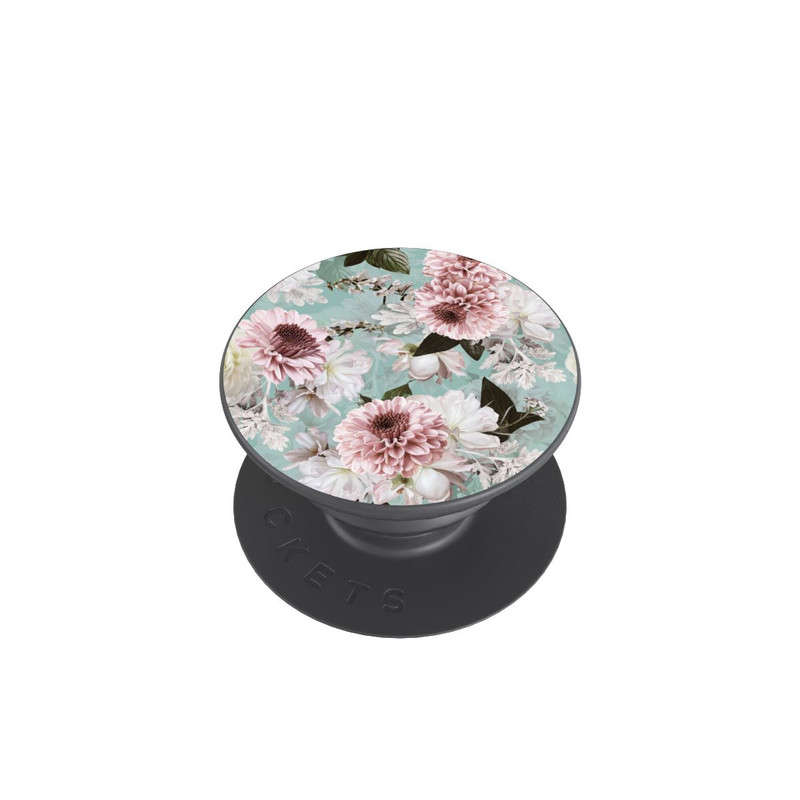  PopGrip Flower Wallpaper Baroque Blue