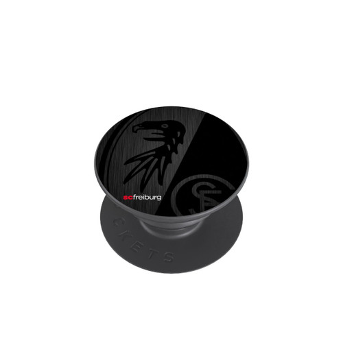  PopGrip  Kratzen Metall Hintergrund mit dem Schriftzug  Vertikal SC Freiburg