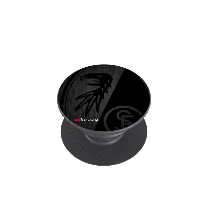  PopGrip  Kratzen Metall Hintergrund mit dem Schriftzug  Vertikal SC Freiburg