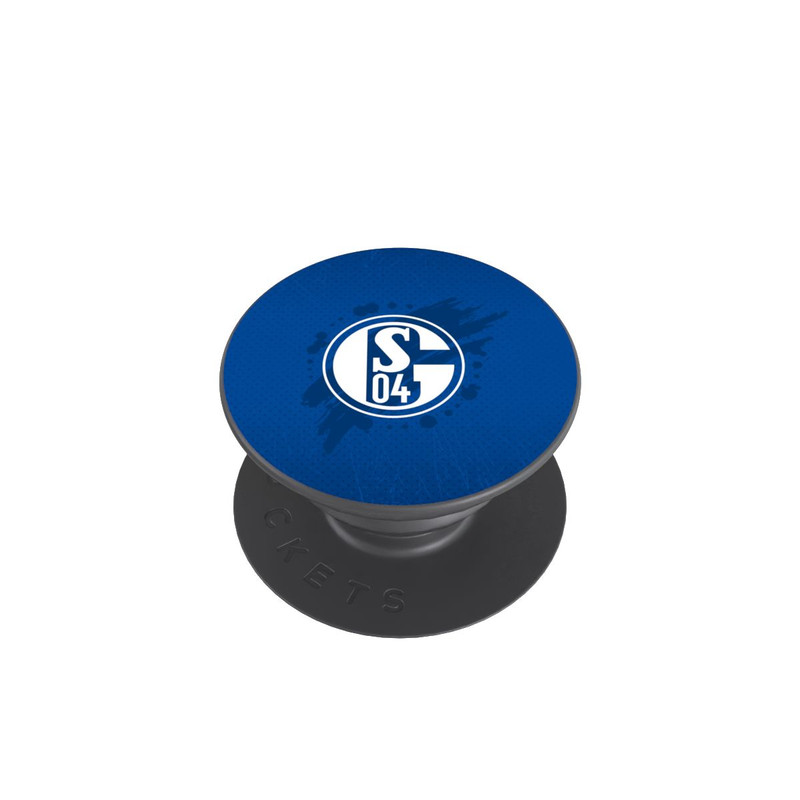  PopGrip Schalke 04 Farbe Fleck Blau