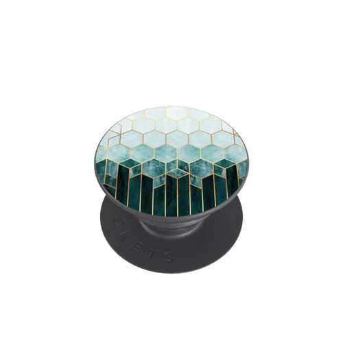  PopGrip Blaugrüne Sechsecke