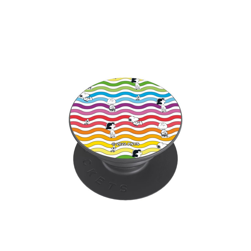  PopGrip Snoopy Pattern Arc-en-ciel
