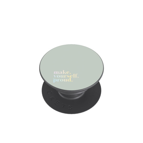  PopGrip Make Yourself Proud Citation - Menthe et dégradé