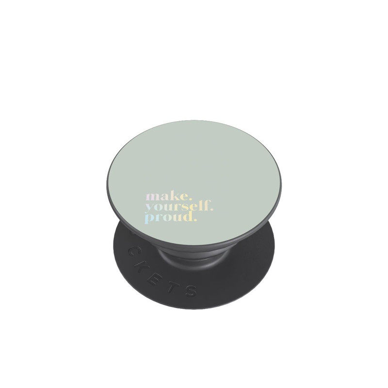  PopGrip Make Yourself Proud Citation - Menthe et dégradé