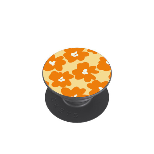  PopGrip Fleurs Rétro Jaune &amp; Orange