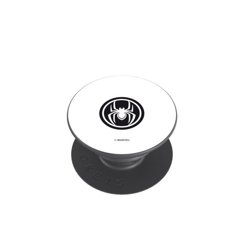  PopGrip Spider-Man Logo White