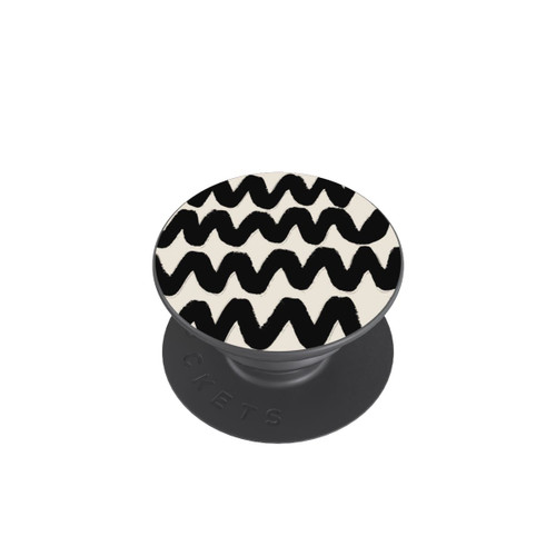  PopGrip Vagues Noires Pattern