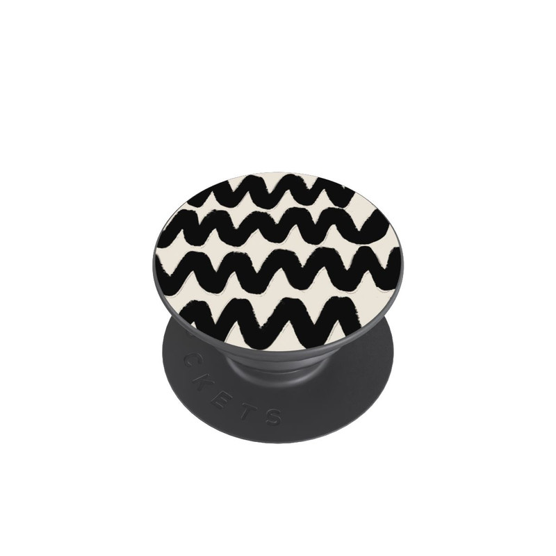  PopGrip Vagues Noires Pattern