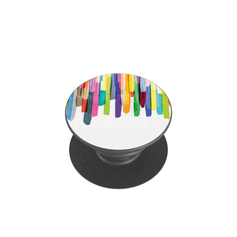  PopGrip Rayures colorées fond blanc