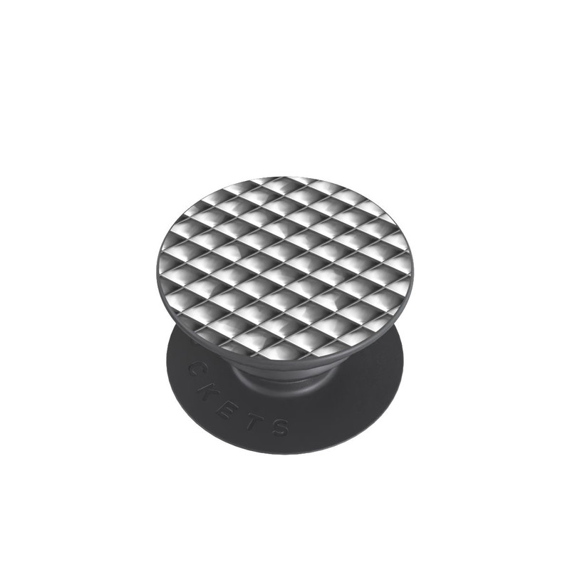  PopGrip Carrés argentés Glamour