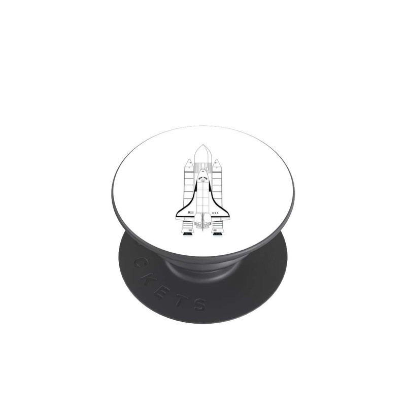  PopGrip NASA Raumfahrt Weiß