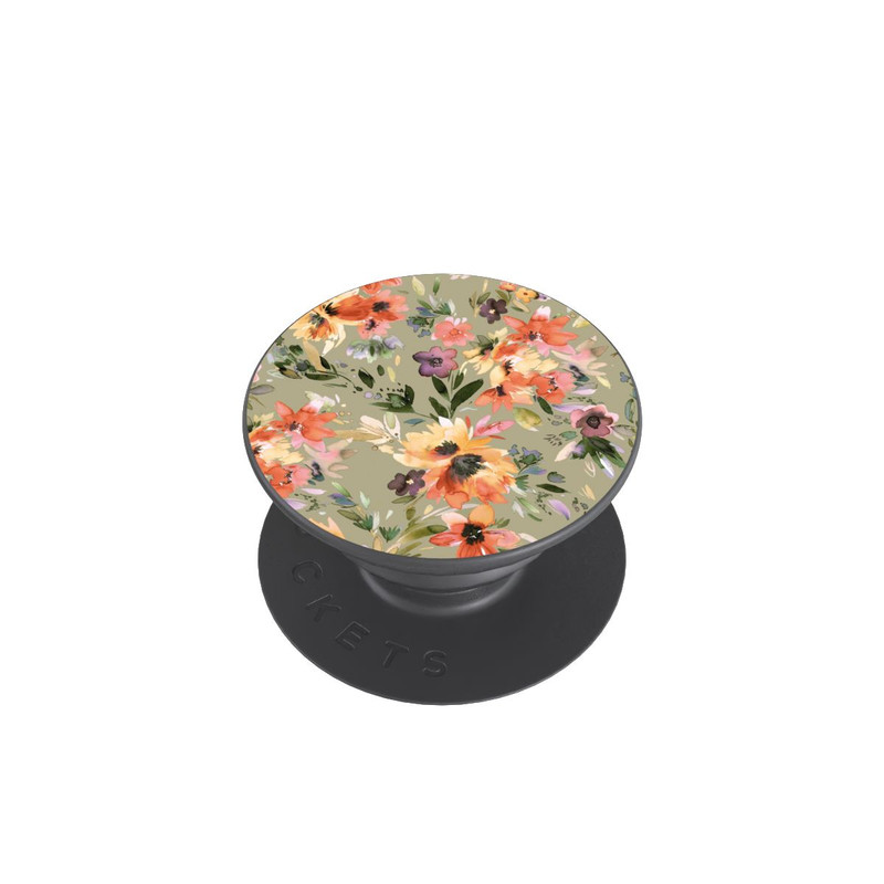  PopGrip Fleurs tropicales picturales vert sauge