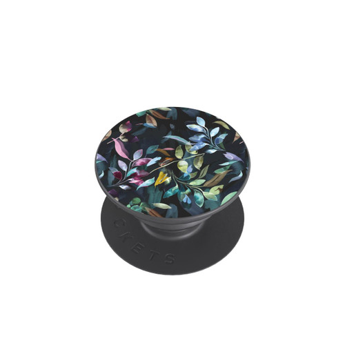  PopGrip Mystische Aquarellblätter schwarz