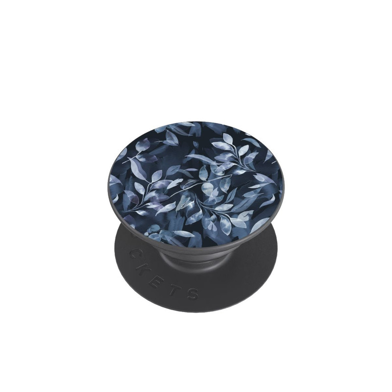  PopGrip Mystische Aquarellblätter marineblau
