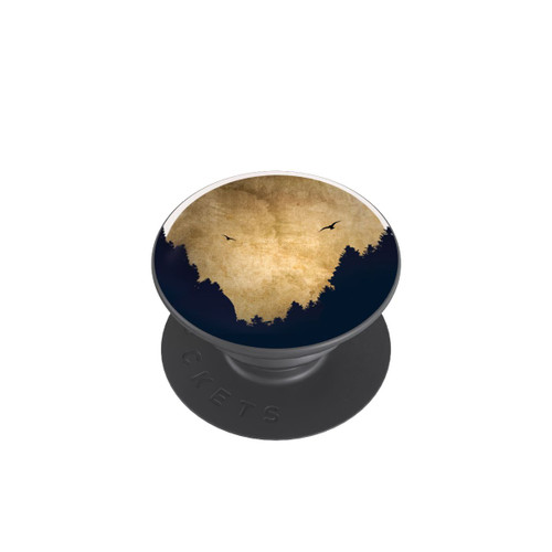  PopGrip Deux oiseaux et la lune