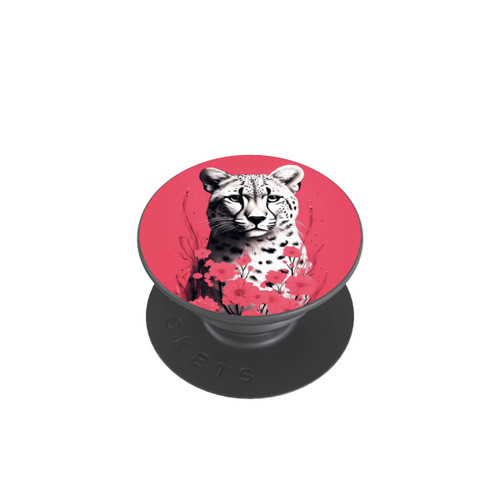  PopGrip White Cheetah