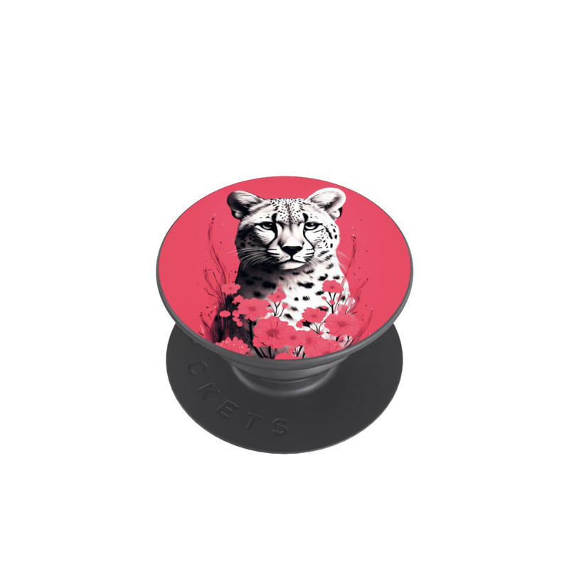  PopGrip White Cheetah