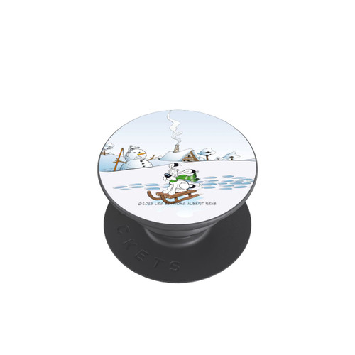  PopGrip Idéfix fait du traîneau