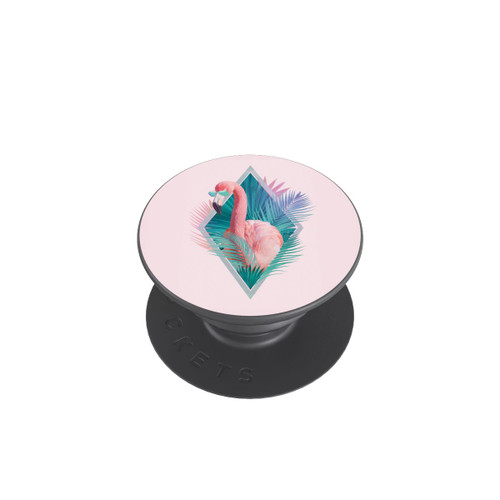  PopGrip Feuilles tropicales Flamant