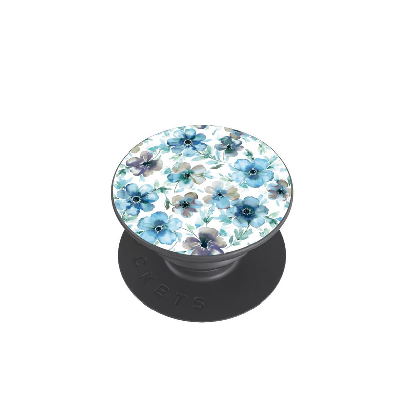  PopGrip Motif de fleurs bleues Tendance