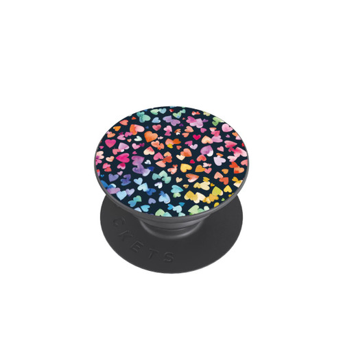  PopGrip Valentinstag Herzen Schwarz