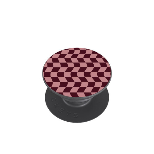 PopGrip Schachbrett Rot-Rosa