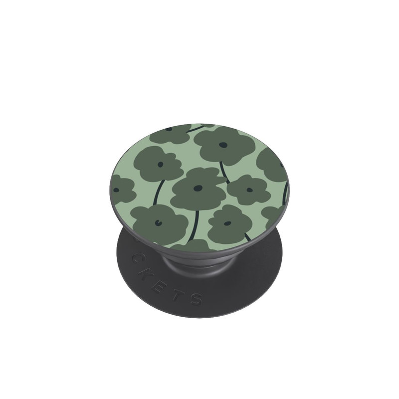  PopGrip Fleurs Minimalistes Vertes
