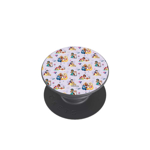  PopGrip Princess Floral Pattern Purple