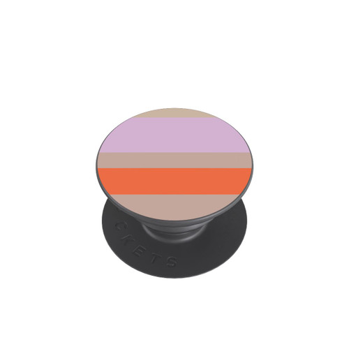  PopGrip Moca Lila Orange Stripes