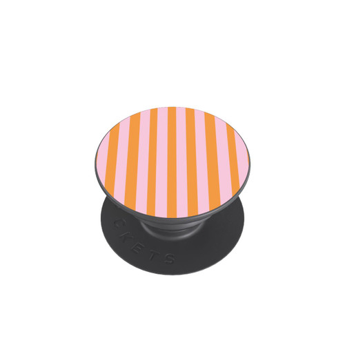  PopGrip Orange And Pink Stripes
