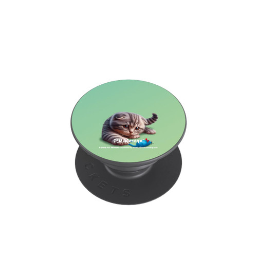  PopGrip Playing Cat with Mouse