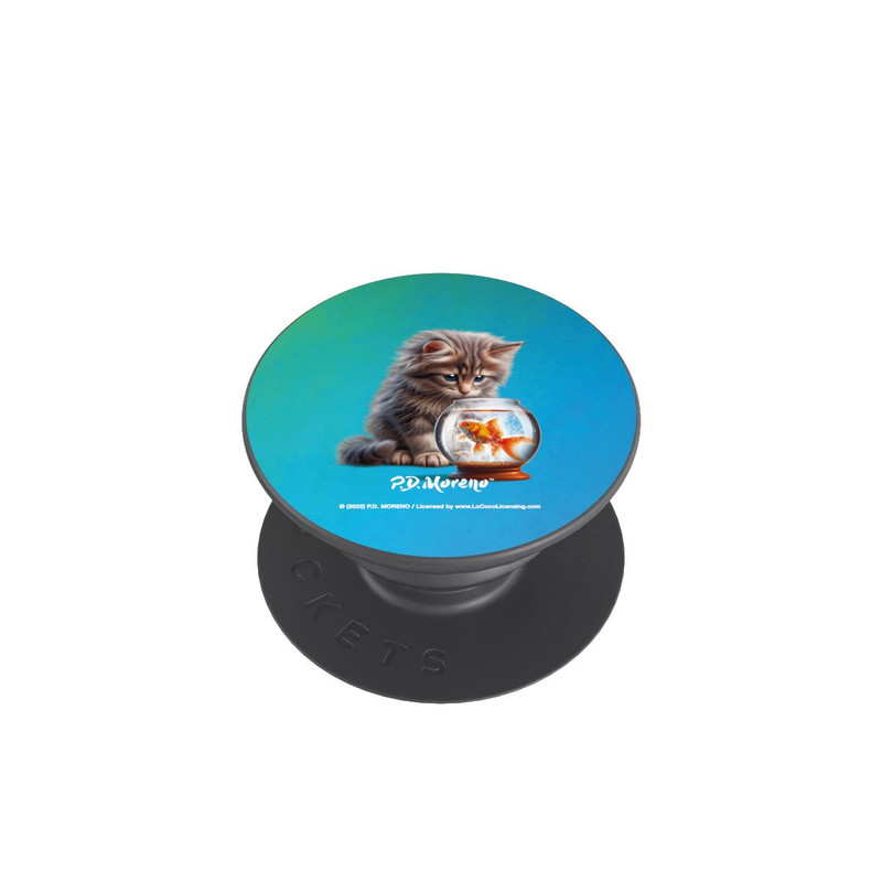  PopGrip Cat And Gold Fish