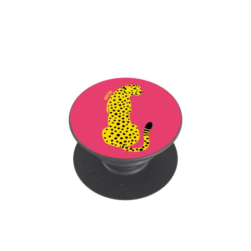  PopGrip Colourful Yellow Cat