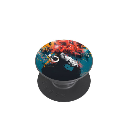  PopGrip Affe Stereo Kopfhörer Graffiti Street Art