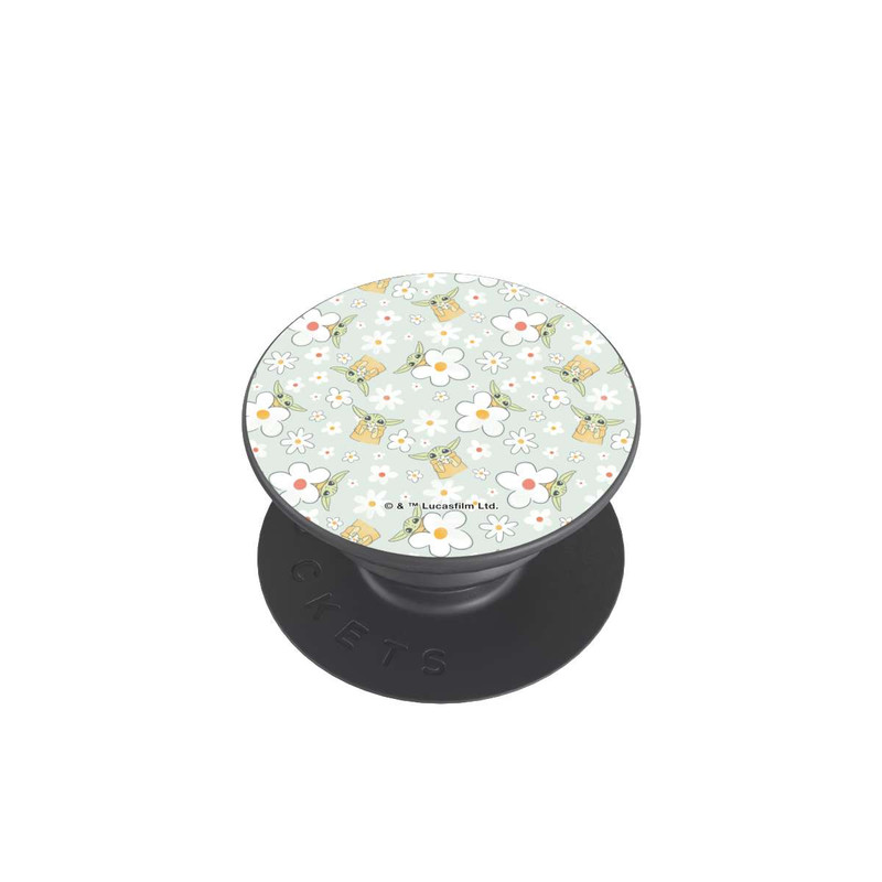  PopGrip Baby Yoda Blumen Muster