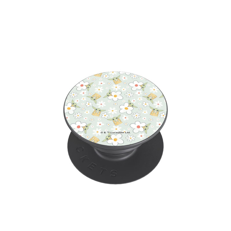  PopGrip Baby Yoda Blumen Muster