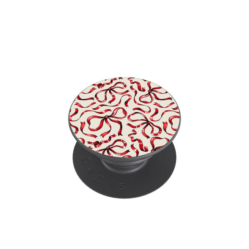  PopGrip Fine Bows Red