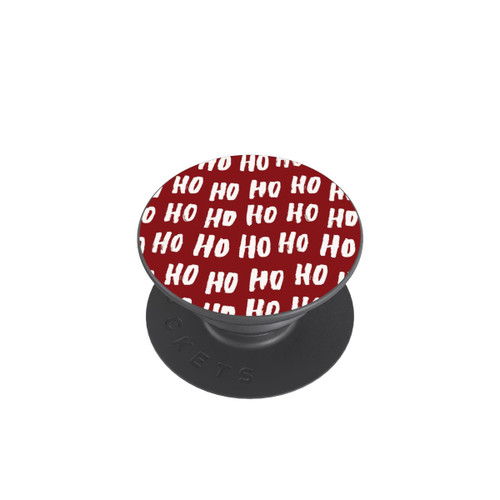  PopGrip Ho Ho Ho Christmas Red Pattern