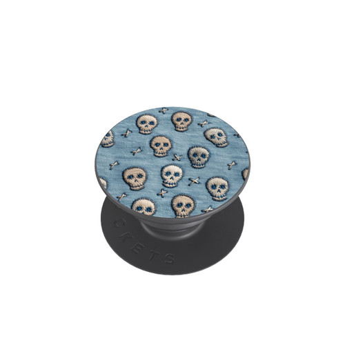  PopGrip Skulls on Jeans Pattern