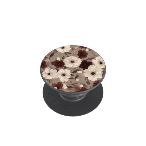  PopGrip Negative Flower Bordeaux White with AI