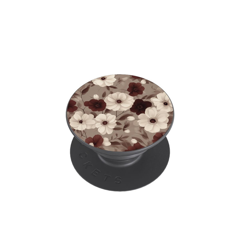  PopGrip Negative Flower Bordeaux White with AI
