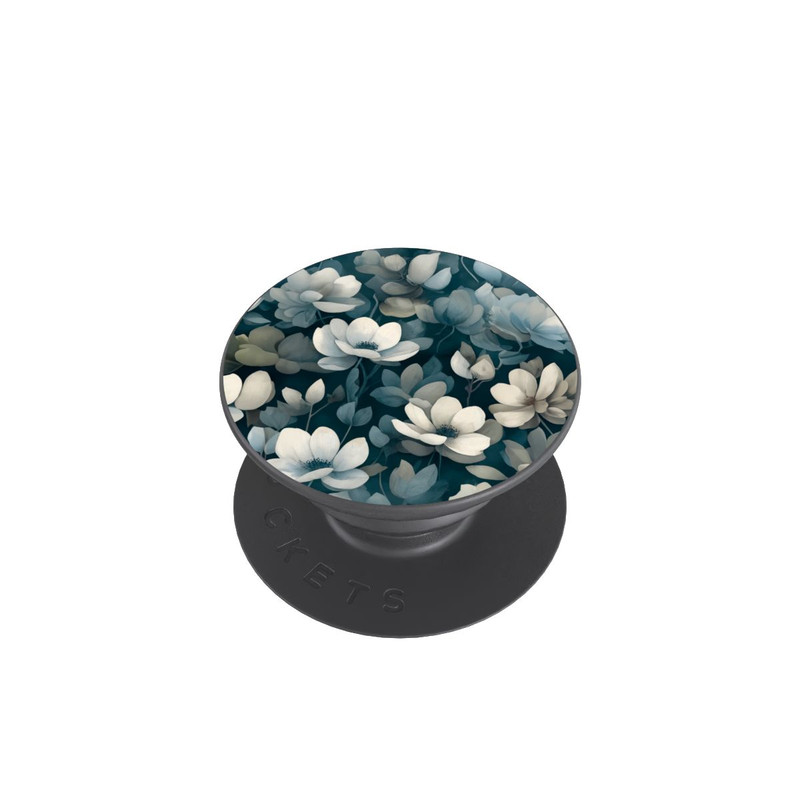  PopGrip Negative Flower Petrol White with AI
