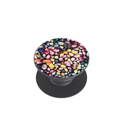  PopGrip Eucalyptus Watercolor Leaves Black